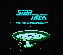 Star Trek: The Next Generation title screenshot